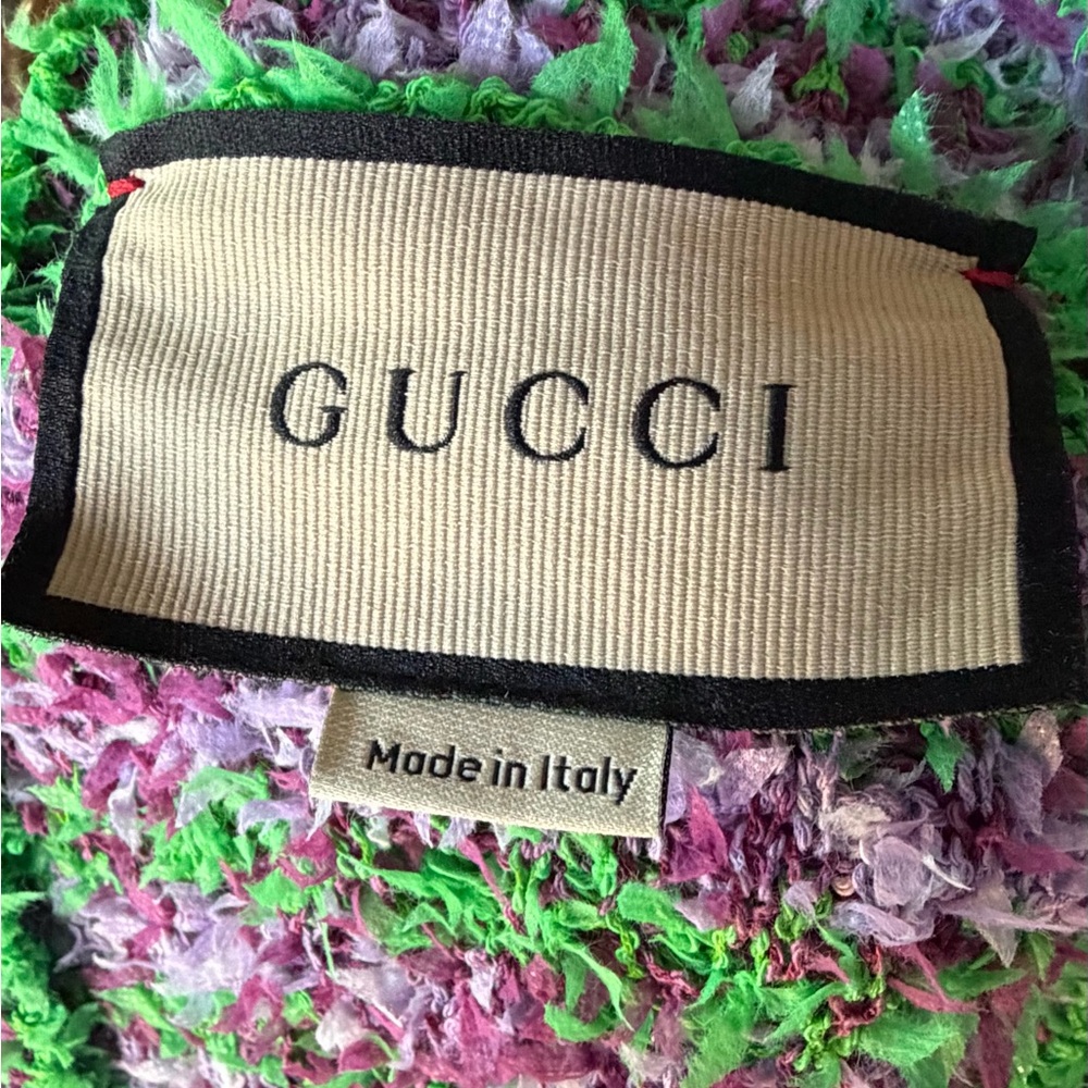 Gucci Green/Purple Cardigan - Picture 3 of 7
